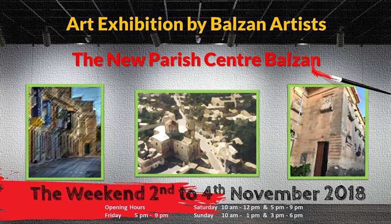 Art Exhibition by Balzan Artists 2018