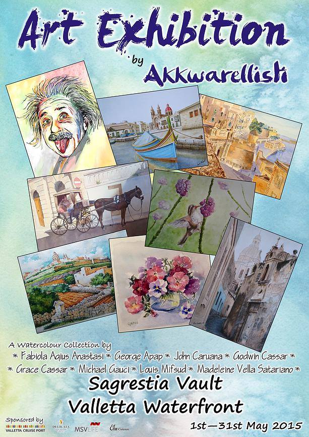 Art Exhibition by Akkwarellisti 2015