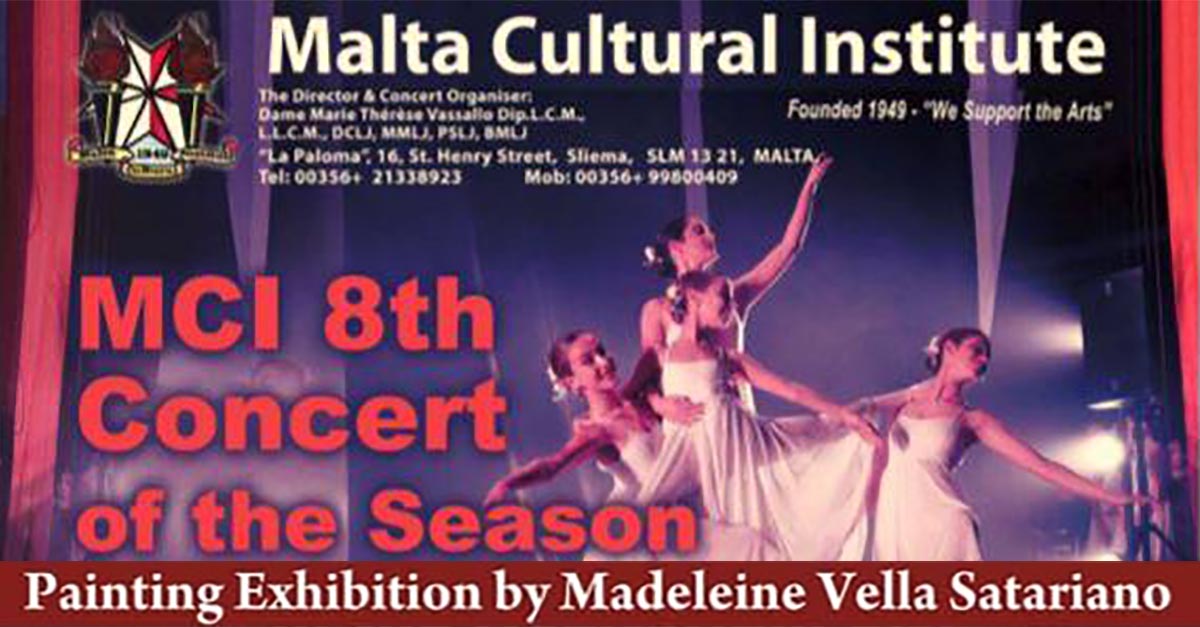 Malta Cultural Institute May 2019 Painting Exhibition