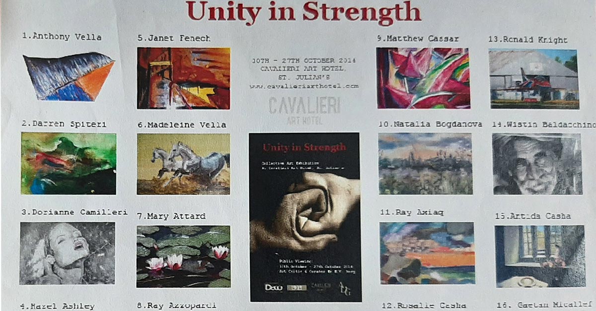 Unity In Strength Collective Exhibition 2014