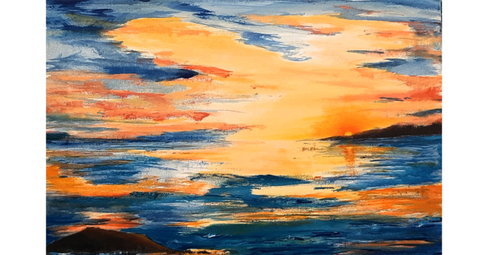 Abstract Sunset