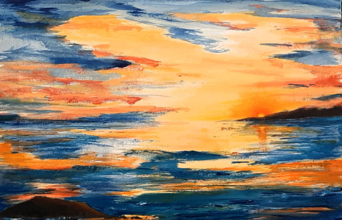 Abstract Sunset